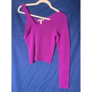 ASOS One-Sleeve sweater Fuschia S